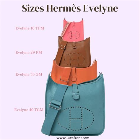 hermes purse evelyne|hermes evelyne bag size.